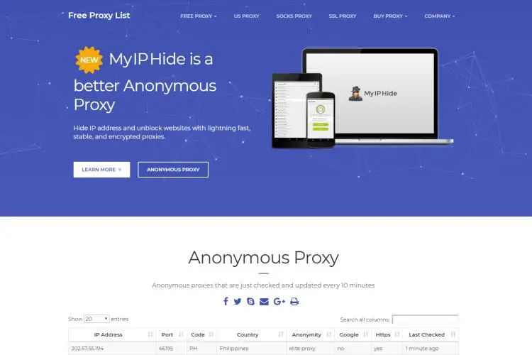 150+ Best Free Web Proxy Server List 2023: AnonyMouse