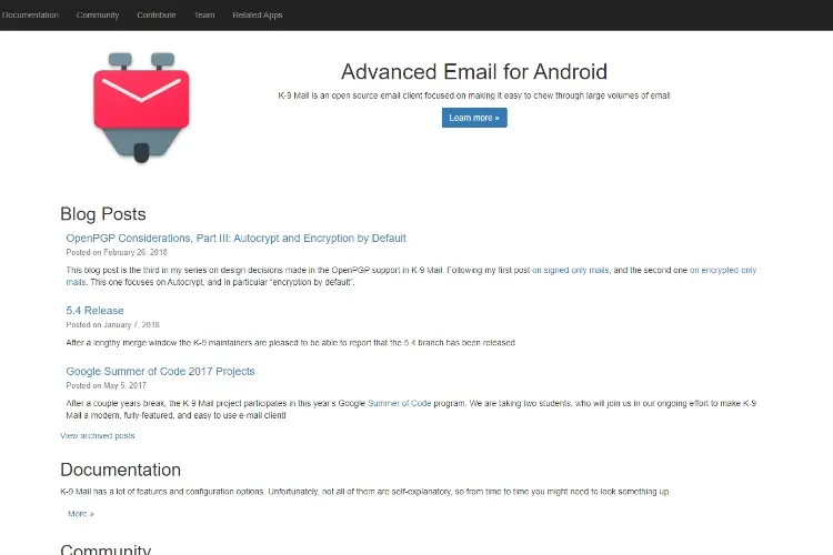 Top Best Email Apps for Android 2023: K
