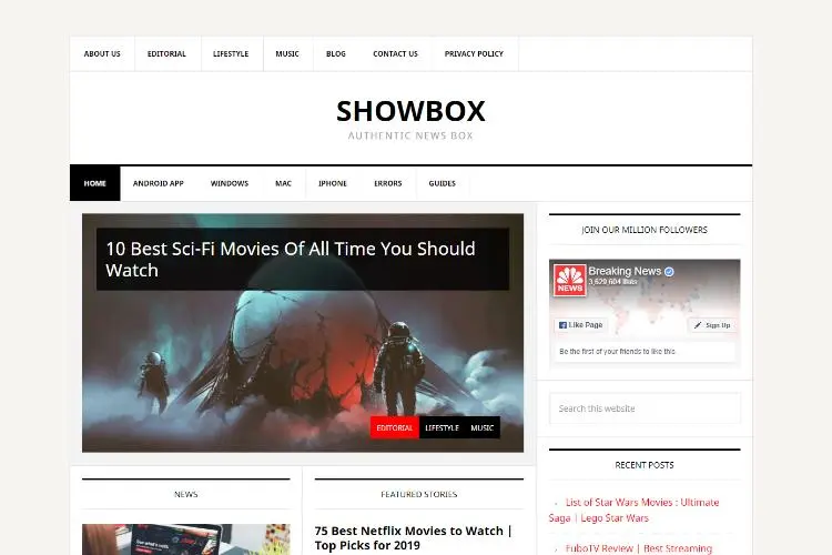 Showbox