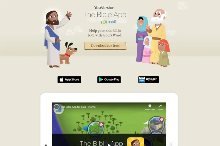 Bibleapp for kids