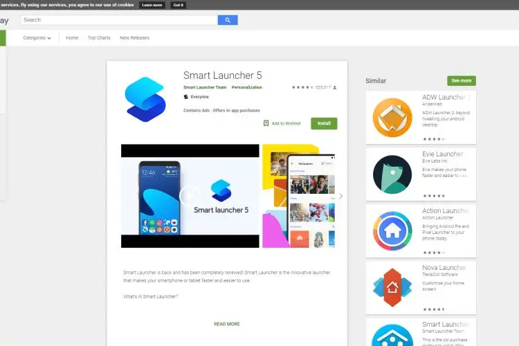 Smart Launcher v5