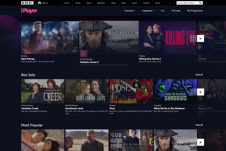 BBC iPlayer (UK Only) 