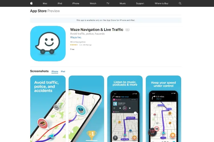 10)    Waze