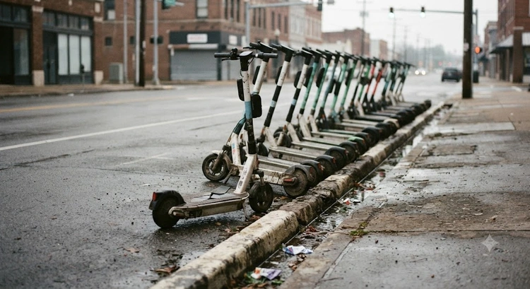 Why Cities Cap Shared E-Scooter Fleets (It Isn't Really Clutter)