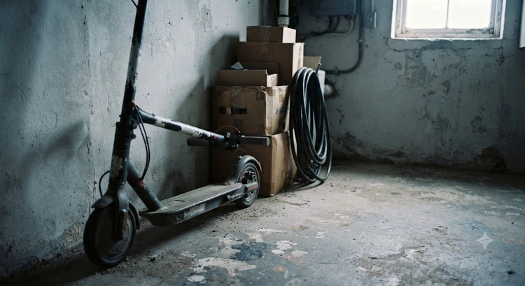 Storing an E-Scooter Over Winter Without Killing the Battery